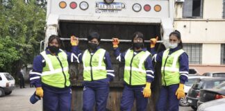 Cuatro mujeres conforman el primer equipo de recolectoras de residuos en la capital jujeña