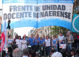 Los gremios docentes bonaerenses piden reapertura de paritarias
