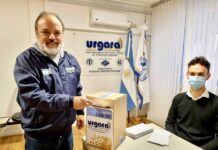 Contundente apoyo a Pablo Palacio en las elecciones de URGARA