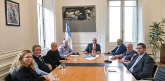 Manzur se juntó con la CGT y analizaron la nueva etapa del Gobierno