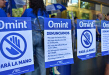 Conflicto: Comercio movilizó a la empresa Omint por incumplimiento
