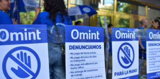 Conflicto: Comercio movilizó a la empresa Omint por incumplimiento