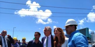 La UOCRA Blanca y Azul participó de la inauguración de un nuevo ciclo combinado de la central térmica de Ensenada