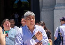 Para Pablo Moyano los candidatos del FDT son “Massa, Scioli y Alberto”