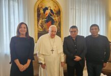 UATRE: Voytenco se reunió con el Papa Francisco y firmó un convenio de Asistencia Alimentaria