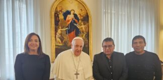 UATRE: Voytenco se reunió con el Papa Francisco y firmó un convenio de Asistencia Alimentaria