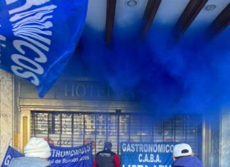 Lista Azul de UTHGRA (CABA) toma acciones en hoteles Claridge y Colón