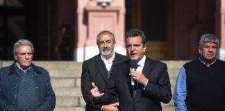 Massa y la CGT preparan un gran acto en el Movistar Arena