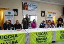 Malena Galmarini recibió el apoyo de la UOCRA y la CGT zona norte: “Vamos a lograr el Tigre y la Argentina que queremos”