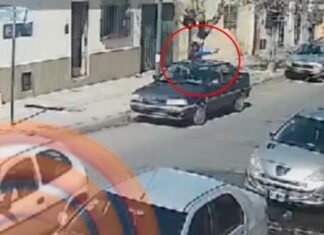 El crimen que conmociona a Córdoba: Video del momento en que una joven es asesinada durante un acto sindical