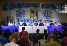 Multitudinario acto de normalización de las 62 Organizaciones Peronistas en Merlo