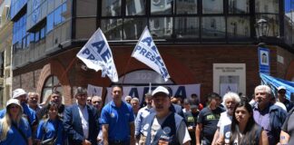 Empleados de Despachantes de Aduana protagonizan movilización por recomposición salarial urgente