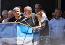 Histórico: Madres y Abuelas de Plaza de Mayo anuncian en la CGT la participación plena de la Central Obrera en el Día de la Memoria